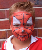 Kinderschminken Spiderman